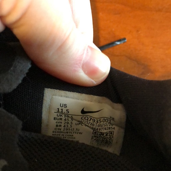 Nike Air Zoom Pegasus37 Shield Men's Water Resistant Repellent CQ7935-001 Sneakr - Picture 5 of 8